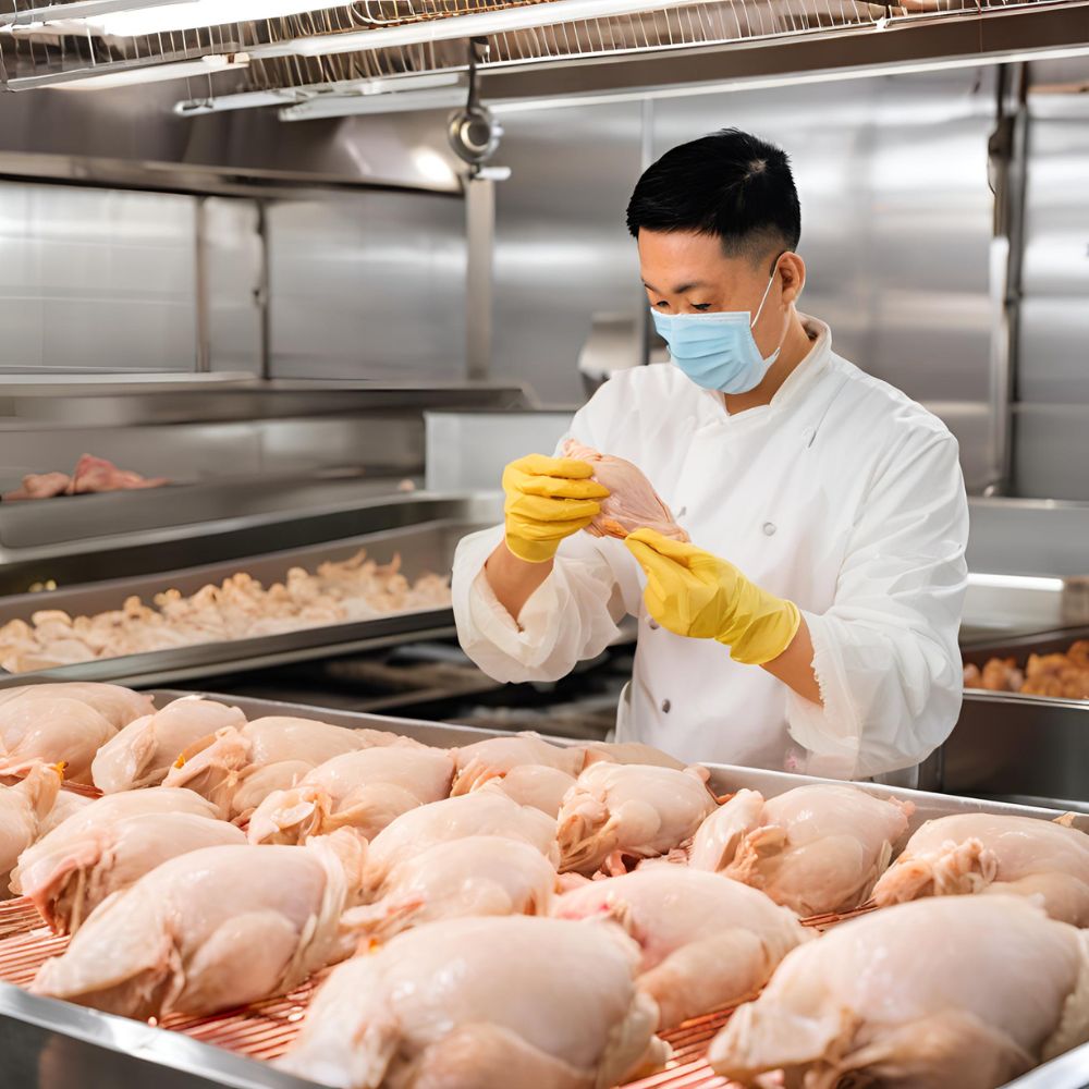 Proses Pengolahan Ayam Jubela